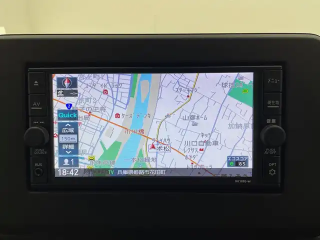 日産 ルークス X 兵庫県 2021(令3)年 1.9万km オレンジ 純正メモリーナビ/(MJ120D-W)/フルセグ CD BT/アラウンドビューモニター/エマージェンシーブレーキ/コーナーセンサー/ドライブレコーダー/片側パワースライドドア/アイドリングストップ/純正フロアマット/オートライト/スマートキー/スペアキー/アイドリングストップ/取扱い説明書/新車時保証書