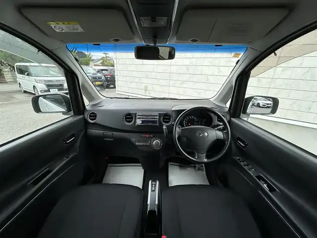 ダイハツ タント エグゼ カスタムG 山形県 2010(平22)年 5万km パールホワイトⅢ 禁煙車/社外SDナビ/・CD/DVD/HIDライト/フォグランプ/リモコンキー/社外アルミホイール/純正フロアマット/ETC/ダブルエアバック/電動格納ミラー/ドアバイザー/取扱説明書