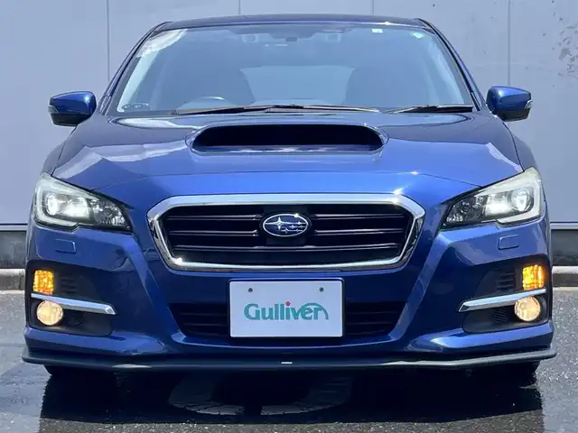 スバル レヴォーグ 2．0GT－S アイサイト 三重県 2014(平26)年 12.9万km ギャラクシーブルーシリカ STIアルミホイール(17インチ)/STIフロントリップ/STIフロントタワーバー/HKS車高調/ナビ(Bluetooth/CD/DVD/SD/地デジTV/AM/FM)/バックカメラ/ETC/アイサイトVer.3(ステレオカメラ/プリクラッシュブレーキ/アクティブレーンキープ/車線逸脱ふらつき警報/誤発進抑制制御/誤後進抑制制御/全車速追従機能付クルーズコントロール)/ヒルホールド機能付電動パーキングブレーキ/ブラック加飾付LEDヘッドランプ/オートライト/フロントフォグランプ/革巻きステアリングホイール/パドルシフト/アルカンターラ/革コンビスポーツシート/アルミペダル/USB電源(フロント/リア)/純正フロアマット/キーレスアクセス/プッシュスタート/スペアキー
