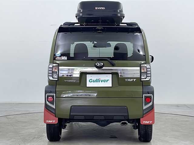 ダイハツ タフト G 道央・札幌 2020(令2)年 2.2万km フォレストカーキメタリック ・４ＷＤ/・純正ナビＤＴＶ・ＢＴ・ＣＤ・ＤＶＤ・ＳＤ・ＵＳＢ/・アラウンドビューモニター/・ガラスルーフ/・スマートアシスト/・衝突軽減ブレーキ/・ペダル踏み間違い時加速抑制機能/・車線逸脱抑制制御機能/・先行車発進お知らせ機能/・誤発進抑制機能/・路肩逸脱警報機能/・ルーフレール/・ルーフキャリア/・ルーフＢＯＸ/・前席シートヒーター/・ＬＥＤオートライト/・オートマチックハイビーム/・純正ドラレコ/・スマートキー/・シートカバー