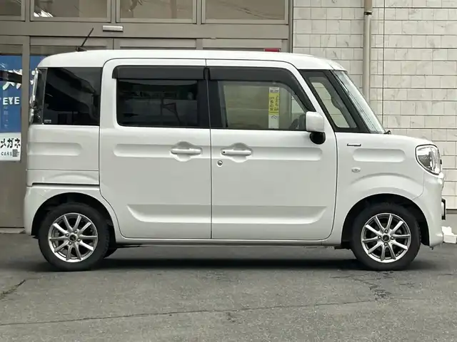 スズキ スペーシア HYBRID G 岩手県 2020(令2)年 3.3万km ピュアホワイトP ４ＷＤ　/社外ＳＤナビ(型式AVIC-RW303)/(CD、DVD、AUX、USB、ipod、フルセグTV)　/バックカメラ　/前方ミラー型ドライブレコーダー/ＥＴＣ　/コーナーセンサー　/プッシュスタート　/スマートキー×２　/社外エンジンスターター/アイドリングストップ　/運転席シートヒーター　/衝突軽減装置　/オートライト　/ドアバイザー/フロアマット/12V/120Wソケット/保証書　取説　ナビ取説