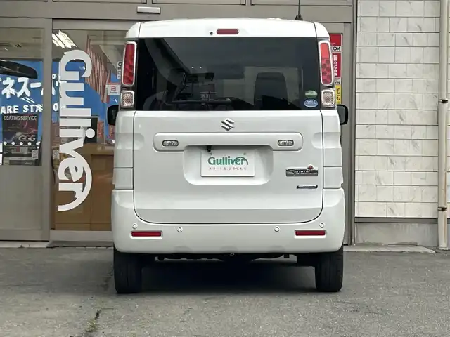 スズキ スペーシア HYBRID G 岩手県 2020(令2)年 3.3万km ピュアホワイトP ４ＷＤ　/社外ＳＤナビ(型式AVIC-RW303)/(CD、DVD、AUX、USB、ipod、フルセグTV)　/バックカメラ　/前方ミラー型ドライブレコーダー/ＥＴＣ　/コーナーセンサー　/プッシュスタート　/スマートキー×２　/社外エンジンスターター/アイドリングストップ　/運転席シートヒーター　/衝突軽減装置　/オートライト　/ドアバイザー/フロアマット/12V/120Wソケット/保証書　取説　ナビ取説