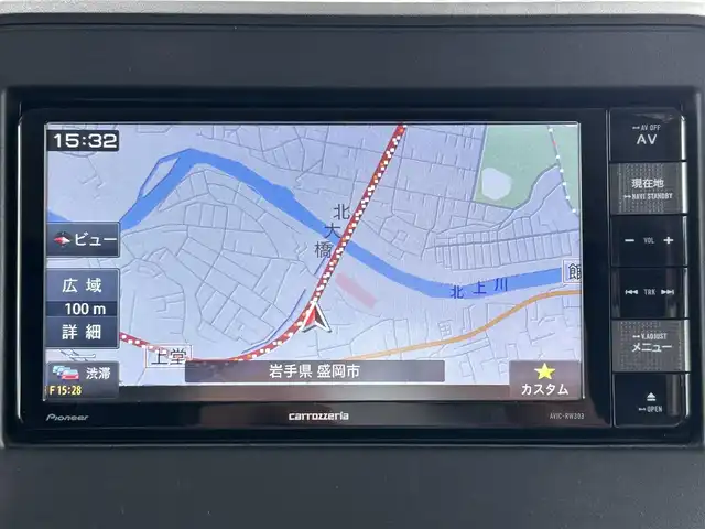 スズキ スペーシア HYBRID G 岩手県 2020(令2)年 3.3万km ピュアホワイトP ４ＷＤ　/社外ＳＤナビ(型式AVIC-RW303)/(CD、DVD、AUX、USB、ipod、フルセグTV)　/バックカメラ　/前方ミラー型ドライブレコーダー/ＥＴＣ　/コーナーセンサー　/プッシュスタート　/スマートキー×２　/社外エンジンスターター/アイドリングストップ　/運転席シートヒーター　/衝突軽減装置　/オートライト　/ドアバイザー/フロアマット/12V/120Wソケット/保証書　取説　ナビ取説