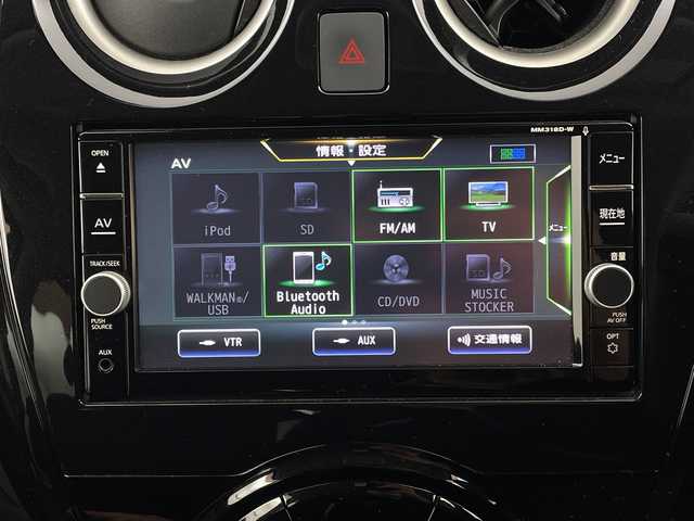 日産 ノート e－パワー X 新潟県 2019(令1)年 1.8万km ブリリアントホワイトパール 純正ナビ/　　フルセグ/CD/DVD/BT/アラウンドビューモニター/LEDオートライト/デジタルインナーミラー/レーンキープ/スマートキー