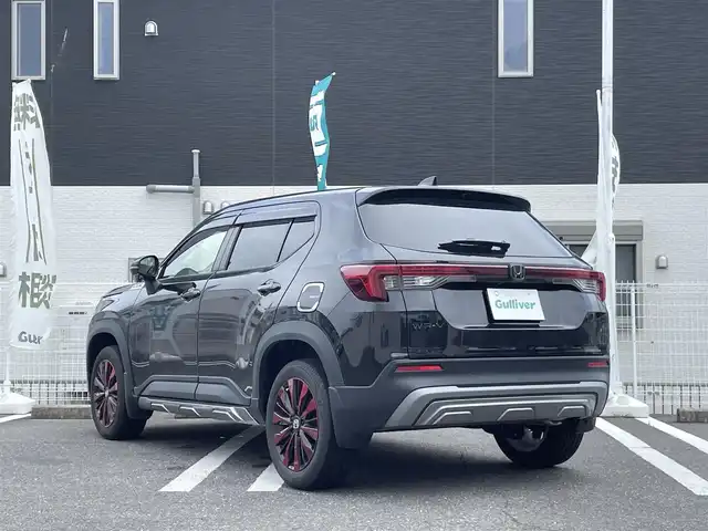 ホンダ ＷＲ－Ｖ Z 三重県 2024(令6)年 1.9万km クリスタルブラックパール 登録時18698km/禁煙車/純正8インチナビ(AM/FM/iPod/USB/フルセグ/Bluetooth)/ハーフレザーシート/レーダークルーズコントロール/パドルシフト/前後ドライブレコーダー/ビルドインETC/バックカメラ/LED/フォグランプ/オートライト/オートハイビーム/レーンキープアシスト/前後クリアランスソナー/プリクラッシュ/新車時オプション/フェンダーガーニッシュ/フォグライトガーニッシュ/サイド、リア、フロントロアーガーニッシュ/サイドステップガーニッシュ/パターンプロジェクター/KENWOOD6スピーカーセット/プッシュスタート/スマートキー×2