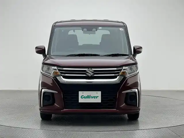 スズキ ソリオ G 兵庫県 2022(令4)年 7.4万km メロウディープレッドパール デュアルカメラブレーキサポート/コーナーセンサー/LDA/オートライト/オートハイビーム/純正フロアマット/電動格納ミラー/スマートキー/スペアキー