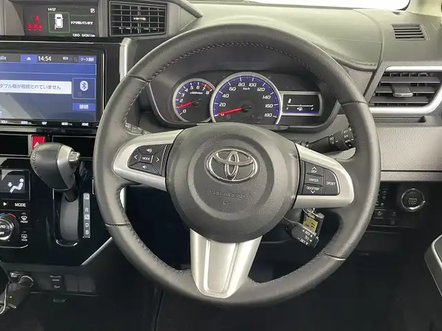 トヨタ ルーミー カスタムG－T 大分県 2018(平30)年 6.5万km ウォームグレーM/バーニッシュライトベージュM 純正ナビ（フルセグＴＶ／ＣＤ／ＤＶＤ／Ｂｌｕｅｔｏｏｔｈ）　/スマートアシスト　/両側パワースライド　/クルーズコントロール　/バックカメラ　/ステアリングスイッチ　/前ドラレコ　/アイドリングストップ　/ＥＴＣ/ワンオーナー