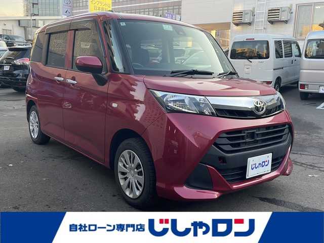 トヨタ タンク X S 道央・札幌 2018(平30)年 7.1万km マゼンタベリーマイカM (株)IDOMが運営する【じしゃロン札幌豊平店】の自社ローン専用車両になりますこちらは現金またはオートローンご利用時の価格です。自社ローンご希望の方は別途その旨お申付け下さい/4WD/ワンオーナー/片側パワースライドドア/社外SDナビ(フルセグ、AM、FM、CD、DVD)/衝突被害軽減システム/寒冷地仕様/アイドリングストップ/夏タイヤ積込(社外AW)/プッシュスタート/オートライト/電動格納ミラー/純正エンジンスターター/スマートキー/新車時保証書/取扱説明書/スペアキー×1