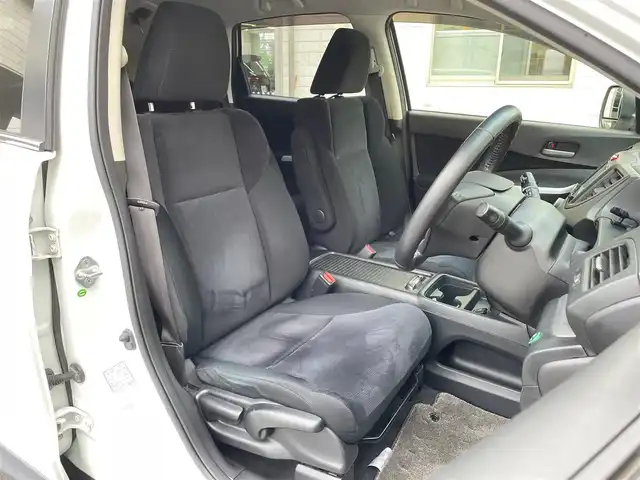 ホンダ ＣＲ－Ｖ 20G 東京都 2012(平24)年 7.2万km ホワイトオーキッドパール 社外HDDナビ（VIE-X08V）/・DTV/BT/HDD/SD/CD/DVD/ラジオ/バックカメラ/ドライブレコーダー/クルーズコントロール/HIDヘッドランプ/フォグランプ/電動格納/ヒーテッド付ウインカーミラー/ワイパーデアイサー/革巻きステアリング/左右独立温度コントロール式オートエアコン/ブラックファブリックシート/トノカバー/スマートキーシステム/車両取扱説明書/新車時保証書