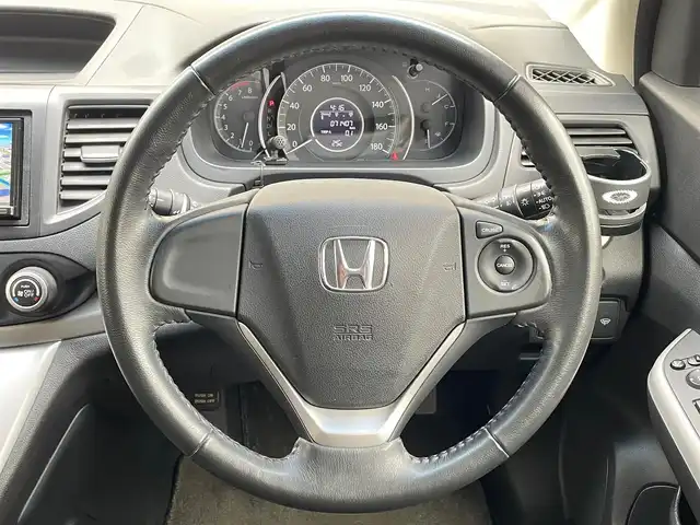 ホンダ ＣＲ－Ｖ 20G 東京都 2012(平24)年 7.2万km ホワイトオーキッドパール 社外HDDナビ（VIE-X08V）/・DTV/BT/HDD/SD/CD/DVD/ラジオ/バックカメラ/ドライブレコーダー/クルーズコントロール/HIDヘッドランプ/フォグランプ/電動格納/ヒーテッド付ウインカーミラー/ワイパーデアイサー/革巻きステアリング/左右独立温度コントロール式オートエアコン/ブラックファブリックシート/トノカバー/スマートキーシステム/車両取扱説明書/新車時保証書