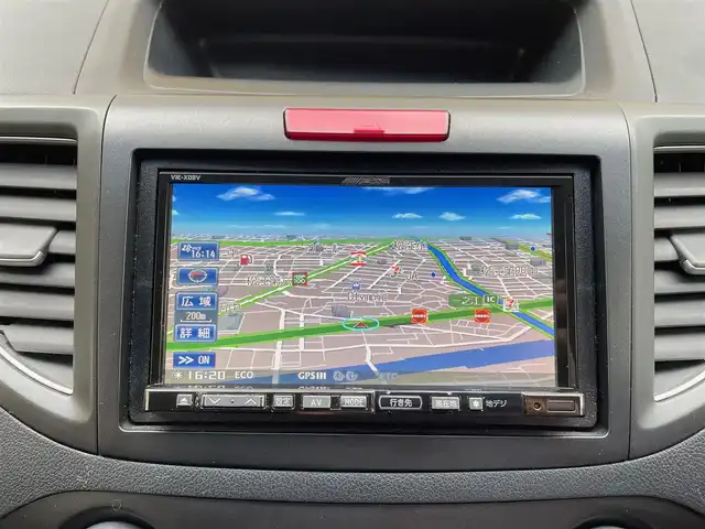 ホンダ ＣＲ－Ｖ 20G 東京都 2012(平24)年 7.2万km ホワイトオーキッドパール 社外HDDナビ（VIE-X08V）/・DTV/BT/HDD/SD/CD/DVD/ラジオ/バックカメラ/ドライブレコーダー/クルーズコントロール/HIDヘッドランプ/フォグランプ/電動格納/ヒーテッド付ウインカーミラー/ワイパーデアイサー/革巻きステアリング/左右独立温度コントロール式オートエアコン/ブラックファブリックシート/トノカバー/スマートキーシステム/車両取扱説明書/新車時保証書
