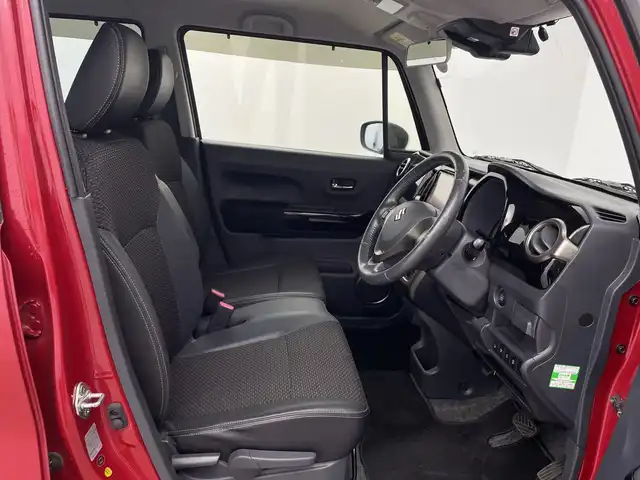 スズキ ハスラー Jスタイル Ⅱ 鹿児島県 2017(平29)年 2.2万km フェニックスレッドパール/ホワイト2トーンルーフ 社外8インチナビ/（AM/FM/CD/DVD/Bluetooth）/フルセグテレビ/バックカメラ/デュアルカメラブレーキサポート/レーンキープアシスト/ステアリングリモコン/シートヒーター/オートライト/ハーフレザーシート/ETC/スマートキー/オートエアコン/アイドリングストップ