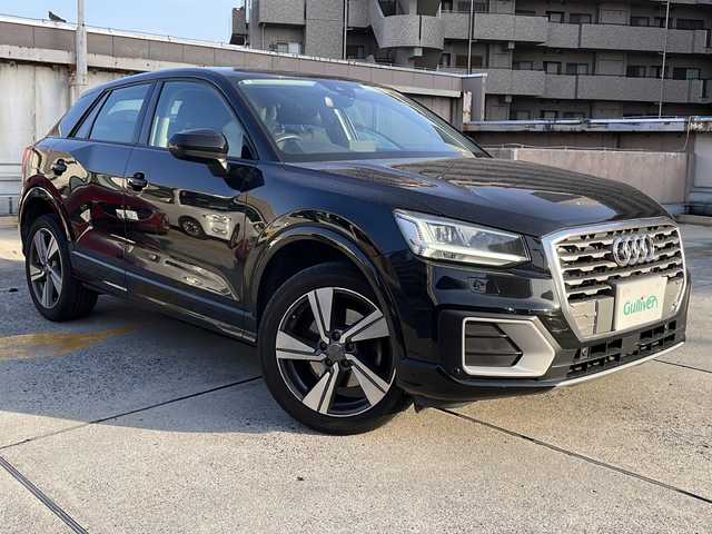 アウディ Ｑ２ 1.4TFSI シリンダーオンデマンドスポーツ 広島県 2018(平30)年 7.8万km 黒 禁煙/純正ナビ/・フルセグ/・Bluetooth/・CD/DVD/バックカメラ/レーダークルーズコントロール/衝突軽減ブレーキ/電動リアゲート/シートヒーター/ETC
