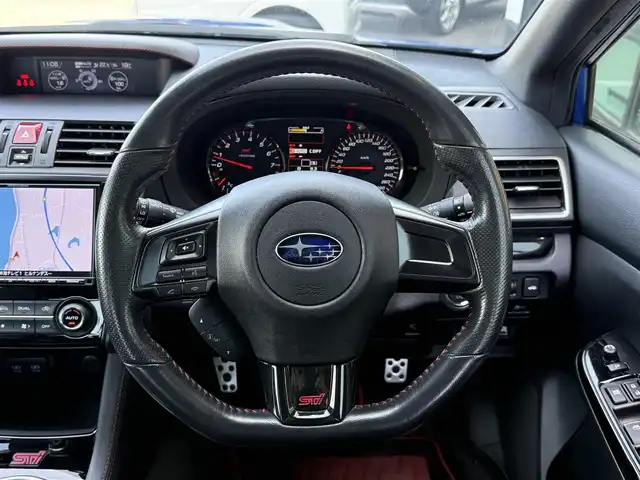 スバル ＷＲＸ ＳＴＩ STI タイプS 島根県 2018(平30)年 3.6万km WRブルーパール 純正８型ナビ　バックカメラ　ＴＥＩＮ車高調　純正レカロ製ハーフレザーシート　パワーシート　シートヒーター　純正１９インチアルミホイール　革巻きステアアリング　ＢＳＭ　ＬＥＤライト　オートライト　禁煙車