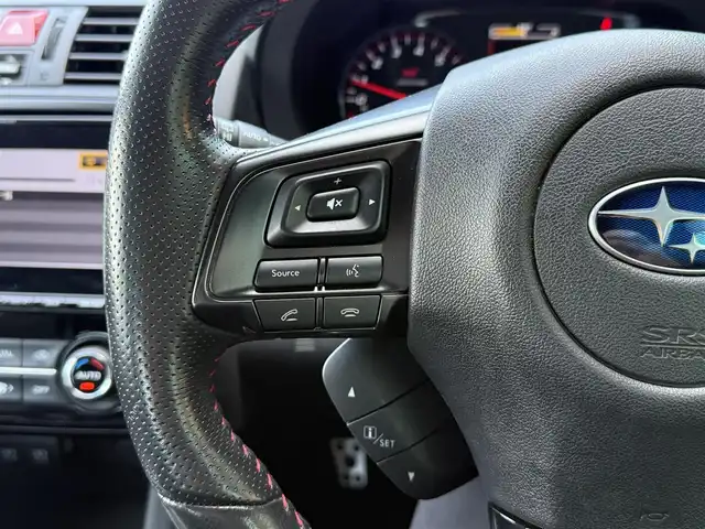 スバル ＷＲＸ ＳＴＩ STI タイプS 島根県 2018(平30)年 3.6万km WRブルーパール 純正８型ナビ　バックカメラ　ＴＥＩＮ車高調　純正レカロ製ハーフレザーシート　パワーシート　シートヒーター　純正１９インチアルミホイール　革巻きステアアリング　ＢＳＭ　ＬＥＤライト　オートライト　禁煙車