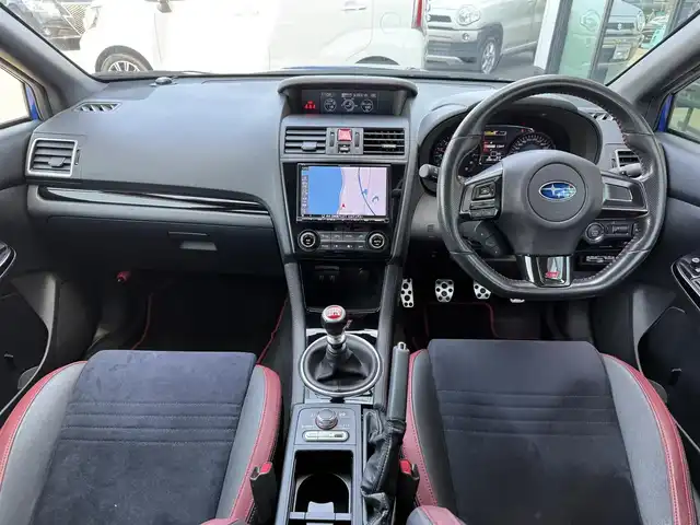 スバル ＷＲＸ ＳＴＩ STI タイプS 島根県 2018(平30)年 3.6万km WRブルーパール 純正８型ナビ　バックカメラ　ＴＥＩＮ車高調　純正レカロ製ハーフレザーシート　パワーシート　シートヒーター　純正１９インチアルミホイール　革巻きステアアリング　ＢＳＭ　ＬＥＤライト　オートライト　禁煙車
