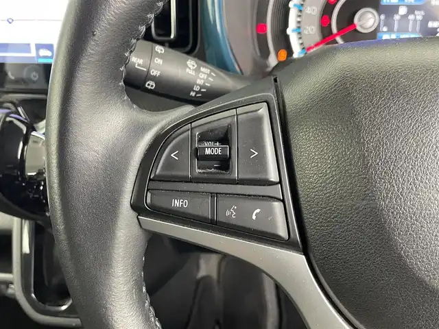 スズキ ハスラー HYBRID X 埼玉県 2020(令2)年 6.2万km オフブルーM 純正９インチナビ/　(フルセグ/Bluetooth/AM/FM)/全方位モニター/ビルトインETC/純正アルミホイール１５インチ/純正フロアマット/シートヒーターD+N席/プッシュスタート/スマートキー/アイドリングストップ