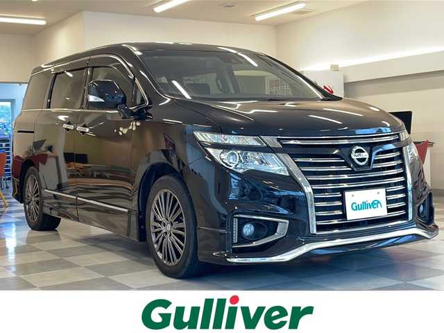 日産 エルグランド 250HWS S アーバンクロム 岐阜県 2020(令2)年 2.4万km ファントムブラック ダブルサンルーフ/純正8型ナビゲーション/ＭＭ５１９Ｄ－Ｌ/Bluetooth/フルセグ視聴/バックモニター/エマージェンシーブレーキ/レーンキープアシスト/ドライブレコーダー/クリアランスソナー/ETC/ウッドコンビハンドル/ハーフレザーシート/ＬＥＤヘッドライト/オートライト/プッシュスタート/スマートキー/スペアキー