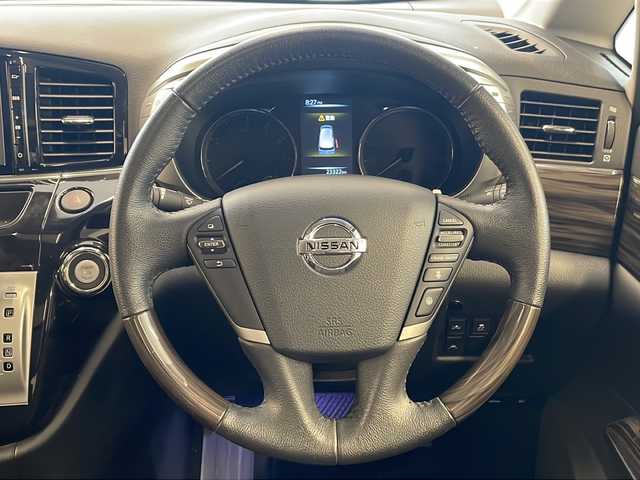 日産 エルグランド 250HWS S アーバンクロム 岐阜県 2020(令2)年 2.4万km ファントムブラック ダブルサンルーフ/純正8型ナビゲーション/ＭＭ５１９Ｄ－Ｌ/Bluetooth/フルセグ視聴/バックモニター/エマージェンシーブレーキ/レーンキープアシスト/ドライブレコーダー/クリアランスソナー/ETC/ウッドコンビハンドル/ハーフレザーシート/ＬＥＤヘッドライト/オートライト/プッシュスタート/スマートキー/スペアキー