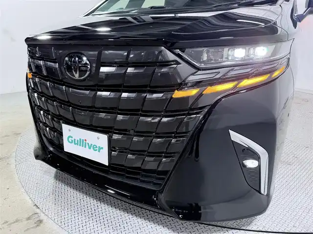 トヨタ アルファード Z 大阪府 2024(令6)年 0.3万km ブラック ユニバーサルステップ トヨタチームメイト アドバンストパーク ヘッドアップD フリップダウンモニター 14incナビTV 360カメラ Dインナーミラー 黒革シート パワーシート/ヒーター/AC 電動リアゲート レーダーC