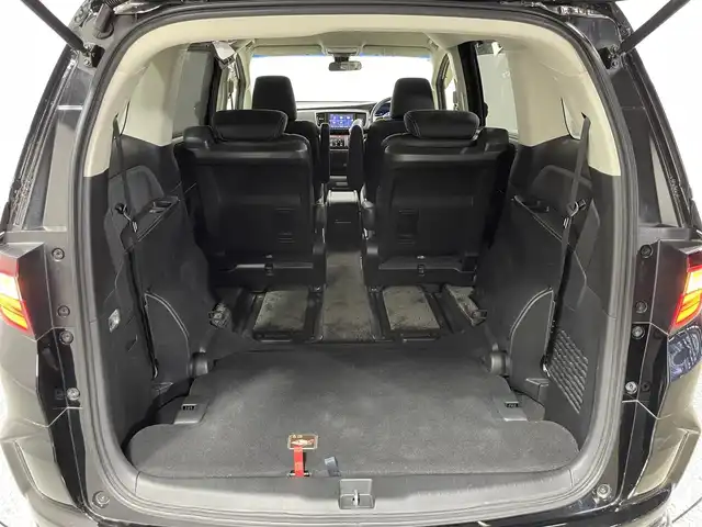 ホンダ オデッセイ ハイブリッド アブソルートセンシングEXパック 大阪府 2017(平29)年 4.6万km クリスタルブラックパール ホンダセンシング　純正ナビＴＶ　レーダークルコン　衝突軽減　両側パワスラ　バックカメラ　ＥＴＣ　ハーフレザー　パワーシート　ＢＳＭ　レーンアシスト　ＬＥＤヘッドライト　スマートキー　フォグランプ