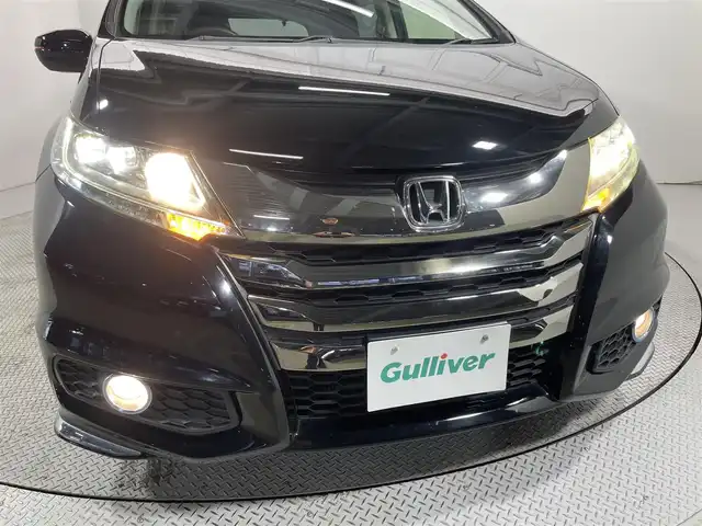 ホンダ オデッセイ ハイブリッド アブソルートセンシングEXパック 大阪府 2017(平29)年 4.6万km クリスタルブラックパール ホンダセンシング　純正ナビＴＶ　レーダークルコン　衝突軽減　両側パワスラ　バックカメラ　ＥＴＣ　ハーフレザー　パワーシート　ＢＳＭ　レーンアシスト　ＬＥＤヘッドライト　スマートキー　フォグランプ