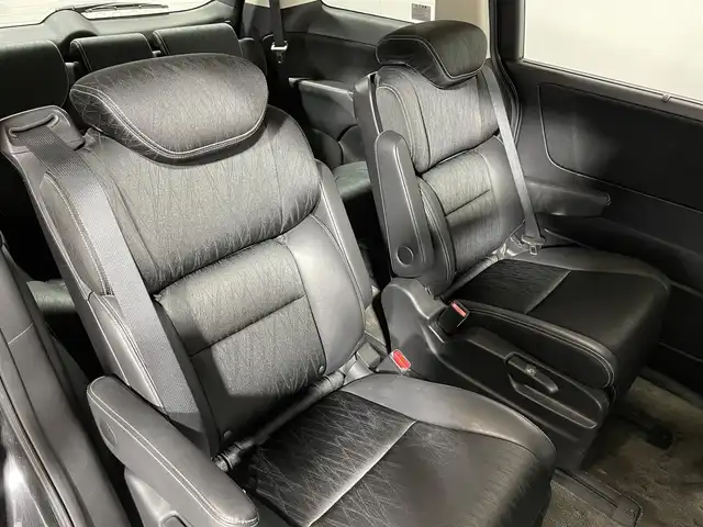 ホンダ オデッセイ ハイブリッド アブソルートセンシングEXパック 大阪府 2017(平29)年 4.6万km クリスタルブラックパール ホンダセンシング　純正ナビＴＶ　レーダークルコン　衝突軽減　両側パワスラ　バックカメラ　ＥＴＣ　ハーフレザー　パワーシート　ＢＳＭ　レーンアシスト　ＬＥＤヘッドライト　スマートキー　フォグランプ