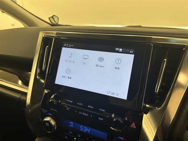 トヨタ アルファード S Cパッケージ 岡山県 2021(令3)年 3万km ホワイトパールクリスタルシャイン 純正ディスプレイオーディオ　/サンルーフ　/トヨタセーフティセンス　/ＡＣＣ　/レーンキープ　/ステアリングヒーター　/ＬＥＤヘッドライト　/オートライト　/オートハイビーム　/フリップダウンモニター　/パワーシート