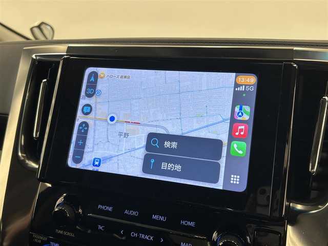 トヨタ アルファード S Cパッケージ 岡山県 2021(令3)年 3万km ホワイトパールクリスタルシャイン 純正ディスプレイオーディオ　/サンルーフ　/トヨタセーフティセンス　/ＡＣＣ　/レーンキープ　/ステアリングヒーター　/ＬＥＤヘッドライト　/オートライト　/オートハイビーム　/フリップダウンモニター　/パワーシート