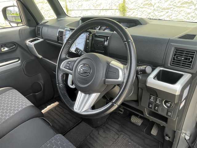 ダイハツ ウェイク G SA 長崎県 2015(平27)年 7.3万km タングステングレーM ワンオーナー/純正8インチナビ/(CD/DVD/BT/フルセグ)/バックカメラ/衝突軽減ブレーキ/コーナーセンサー/両側パワースライドドア/オートライト/シートヒーター/純正15インチAW/USB/HDMI