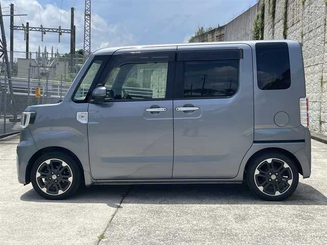 ダイハツ ウェイク G SA 長崎県 2015(平27)年 7.3万km タングステングレーM ワンオーナー/純正8インチナビ/(CD/DVD/BT/フルセグ)/バックカメラ/衝突軽減ブレーキ/コーナーセンサー/両側パワースライドドア/オートライト/シートヒーター/純正15インチAW/USB/HDMI