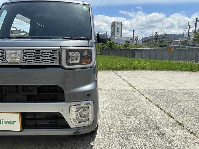 ダイハツ ウェイク G SA 長崎県 2015(平27)年 7.3万km タングステングレーM ワンオーナー/純正8インチナビ/(CD/DVD/BT/フルセグ)/バックカメラ/衝突軽減ブレーキ/コーナーセンサー/両側パワースライドドア/オートライト/シートヒーター/純正15インチAW/USB/HDMI