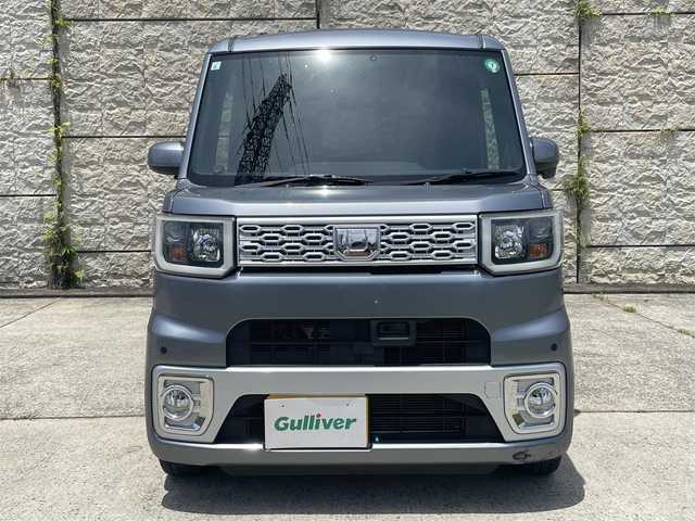 ダイハツ ウェイク G SA 長崎県 2015(平27)年 7.3万km タングステングレーM ワンオーナー/純正8インチナビ/(CD/DVD/BT/フルセグ)/バックカメラ/衝突軽減ブレーキ/コーナーセンサー/両側パワースライドドア/オートライト/シートヒーター/純正15インチAW/USB/HDMI