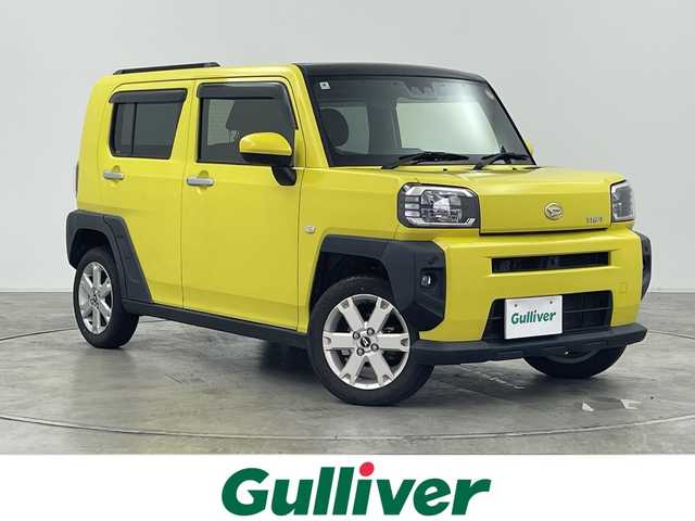 ダイハツ タフト G 群馬県 2022(令4)年 8.4万km レモンスカッシュクリスタルM 純正ナビ　全周囲カメラ　衝突被害軽減ブレーキ　レーンキープアシスト　オートマチックハイビーム　シートヒーター　ドライブレコーダー　ＥＴＣ　ＬＥＤヘッドライト　コーナーセンサー　純正アルミホイール