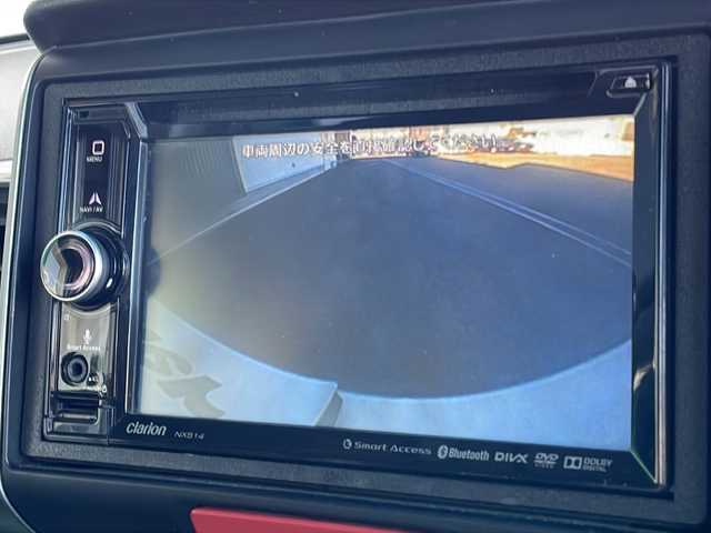 ホンダ Ｎ ＢＯＸ カスタム SSパッケージ 岐阜県 2015(平27)年 4.6万km プレミアムホワイトパール 禁煙車/AM/FM/CD/DVD/USB/BT/社外ナビ/ワンセグTV/両側パワースライドドア/カーテンエアバッグ/バックカメラ/純正フロアマット/純正アルミホイール/ドアバイザー/プッシュスタート/パワーウィンドウ/電動格納ミラー/スマートキー/スペアキー