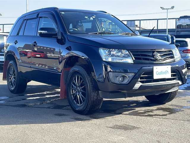 スズキ エスクード ランドブリーズ 道東・釧路十勝 2014(平26)年 8.3万km ブルーイッシュブラックパール3 4WD/寒冷地仕様/サンルーフ/社外ナビ/（CD/DVD/BT/ラジオ）/クルーズコントロール/前後ドライブレコーダー/ETC/シートヒーター/オートライト/マッドガード/フォグランプ/ドアバイザー/スマートキー/オートエアコン/ステアリングスイッチ/社外AW付冬タイヤ積込/保証書/取扱説明書