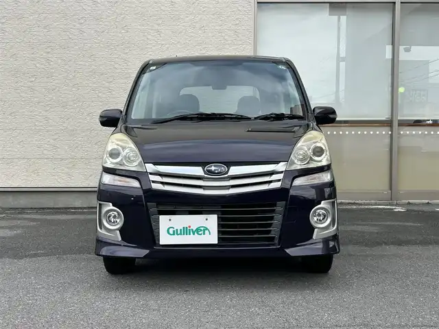 スバル ステラ カスタム R リミテッド 大阪府 2010(平22)年 11.4万km ダークバイオレットパール AM/FM/CD/AUX/盗難防止装置/純正アルミホイール/純正フロアマット/ベンチシート/電格ミラー/キセノンヘッドライト/スマートキー/スペアキー×1