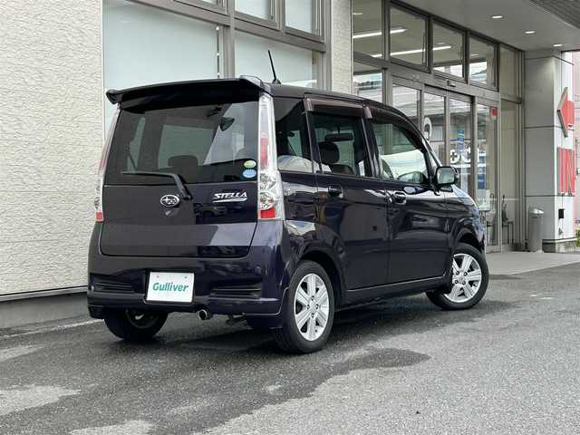 スバル ステラ カスタム R リミテッド 大阪府 2010(平22)年 11.4万km ダークバイオレットパール タイミングベルト交換済み/・2024年5月22日100036km時/スマートキー/HIDヘッドライト/フォグライト/CD AUX/アルミホイール/禁煙車