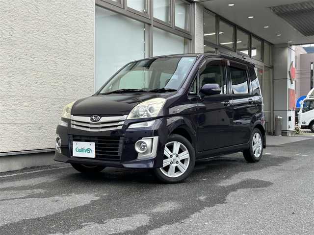 スバル ステラ カスタム R リミテッド 大阪府 2010(平22)年 11.4万km ダークバイオレットパール タイミングベルト交換済み/・2024年5月22日100036km時/スマートキー/HIDヘッドライト/フォグライト/CD AUX/アルミホイール/禁煙車