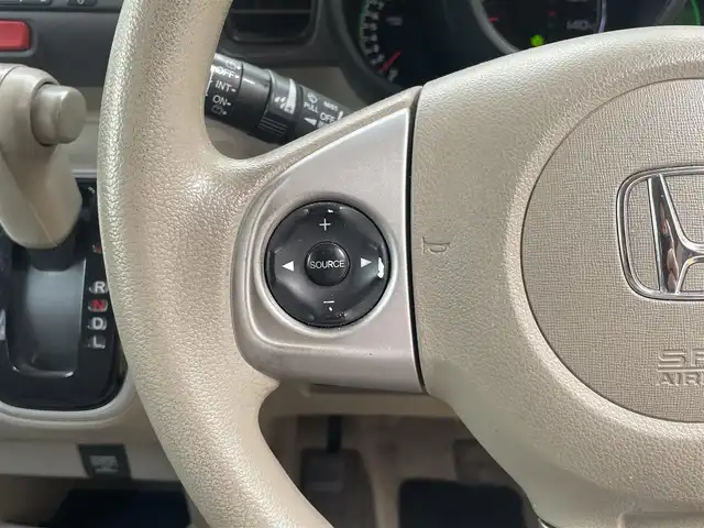 ホンダ Ｎ ＢＯＸ ＋ G Lパッケージ 静岡県 2014(平26)年 10.9万km カトラリーシルバーM ワンオーナー/純正ナビ/CD/SD/片側パワースライドドア/前方ドライブレコーダー/ETC/HIDヘッドライト/オートライト/スマートキー×2/保証書/取扱説明書/ナビ取扱説明書/H28/31/R3/5/7点検記録簿有