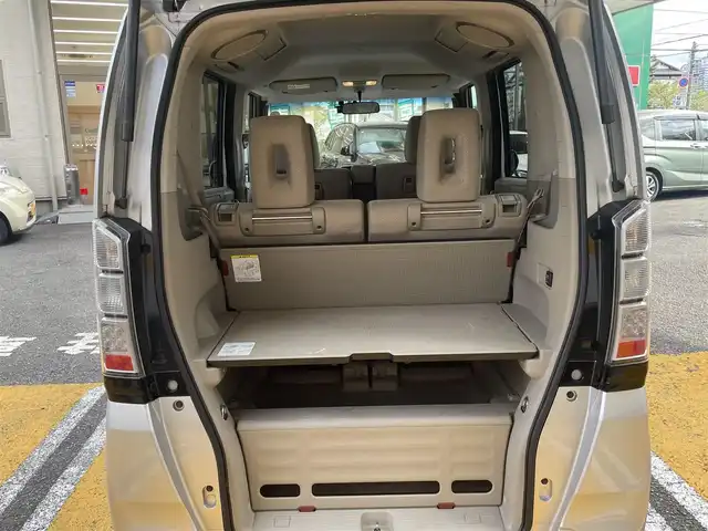 ホンダ Ｎ ＢＯＸ ＋ G Lパッケージ 静岡県 2014(平26)年 10.9万km カトラリーシルバーM ワンオーナー/純正ナビ/CD/SD/片側パワースライドドア/前方ドライブレコーダー/ETC/HIDヘッドライト/オートライト/スマートキー×2/保証書/取扱説明書/ナビ取扱説明書/H28/31/R3/5/7点検記録簿有