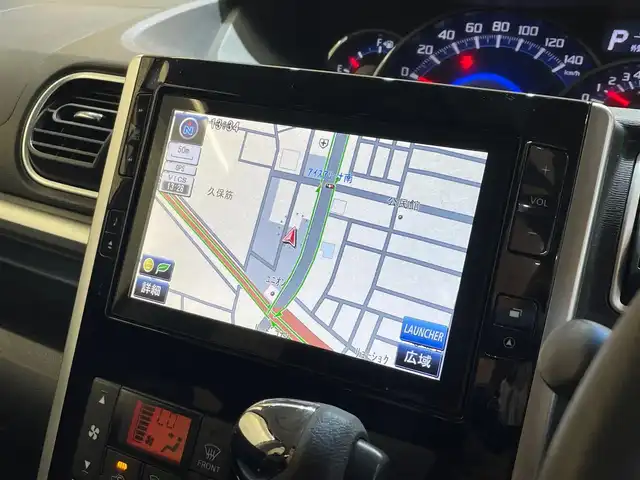 ダイハツ タント カスタム X トップED SA 岩手県 2014(平26)年 8.2万km ナイトシャドーパープルクリスタルM スマートアシスト/衝突軽減システム/横滑り防止装置/アイドリングストップ/左側パワースライドドア/純正ナビ/バックカメラ/オートエアコン/オートライト/LEDヘッドライト/ロールサンシェード/エンジンスターター