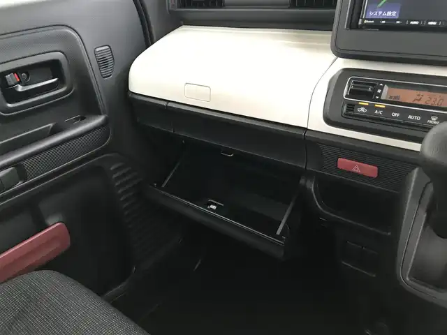 スズキ スペーシア HYBRID G 富山県 2019(令1)年 4.6万km アーバンブラウンパールメタリック 社外ナビ/ワンセグTV/Bluetooth/衝突被害軽減ブレーキ/コーナーセンサー/レーンキープアシスト/横滑り防止装置/プッシュスタート/スマートキー/スペアキー１本/両側スライドドア/ヘッドライトレベライザー/ベンチシート/電動格納ミラー