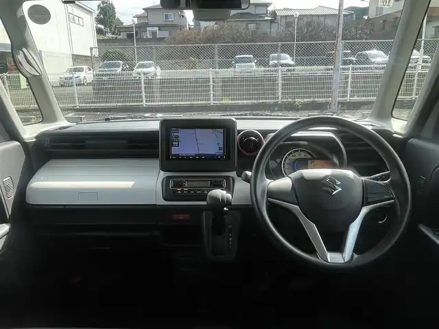 スズキ スペーシア HYBRID G 熊本県 2019(令1)年 4.6万km アーバンブラウンパールメタリック デュアルセンサーブレーキサポート/レーンキープアシスト/プッシュスタート/社外ナビ/（CD・ワンセグTV・BTオーディオ）/オートライト/純正フロアマット/純正ドアバイザー/新車保証書/取扱説明書/スマートスペアキー×1本