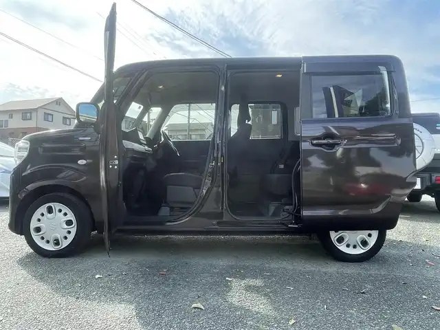 スズキ スペーシア HYBRID G 熊本県 2019(令1)年 4.6万km アーバンブラウンパールメタリック デュアルセンサーブレーキサポート/レーンキープアシスト/プッシュスタート/社外ナビ/（CD・ワンセグTV・BTオーディオ）/オートライト/純正フロアマット/純正ドアバイザー/新車保証書/取扱説明書/スマートスペアキー×1本