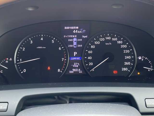 レクサス ＬＳ 460 バージョンC 山口県 2013(平25)年 9.7万km スターライトブラックガラスフレーク 純正ナビ/フルセグテレビ/Bluetooth/バックカメラ/クルーズコントロール/ブラインドスポットモニター/パワーシート/エアシート/シートヒーター/コーナーセンサー/ハンドルヒーター/ETC/純正フロアマット/純正18インチAW