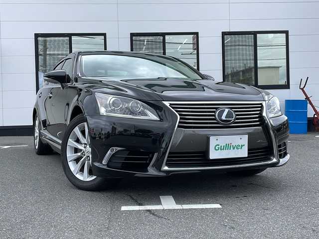 レクサス ＬＳ 460 バージョンC 山口県 2013(平25)年 9.7万km スターライトブラックガラスフレーク 純正ナビ/フルセグテレビ/Bluetooth/バックカメラ/クルーズコントロール/ブラインドスポットモニター/パワーシート/エアシート/シートヒーター/コーナーセンサー/ハンドルヒーター/ETC/純正フロアマット/純正18インチAW