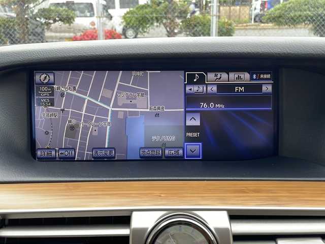 レクサス ＬＳ 460 バージョンC 山口県 2013(平25)年 9.7万km スターライトブラックガラスフレーク 純正ナビ/フルセグテレビ/Bluetooth/バックカメラ/クルーズコントロール/ブラインドスポットモニター/パワーシート/エアシート/シートヒーター/コーナーセンサー/ハンドルヒーター/ETC/純正フロアマット/純正18インチAW