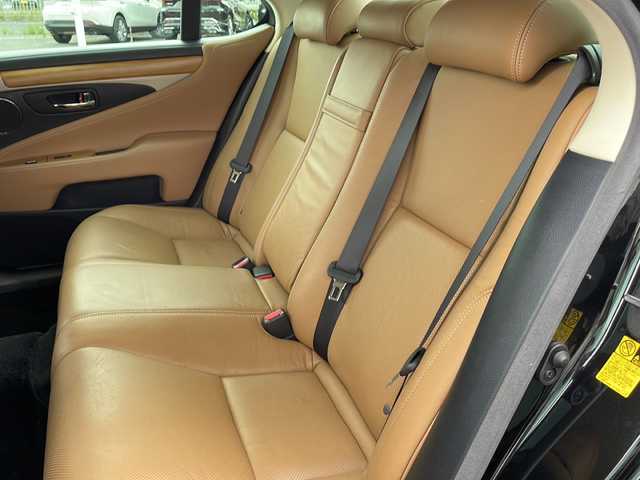 レクサス ＬＳ 460 バージョンC 山口県 2013(平25)年 9.7万km スターライトブラックガラスフレーク 純正ナビ/フルセグテレビ/Bluetooth/バックカメラ/クルーズコントロール/ブラインドスポットモニター/パワーシート/エアシート/シートヒーター/コーナーセンサー/ハンドルヒーター/ETC/純正フロアマット/純正18インチAW
