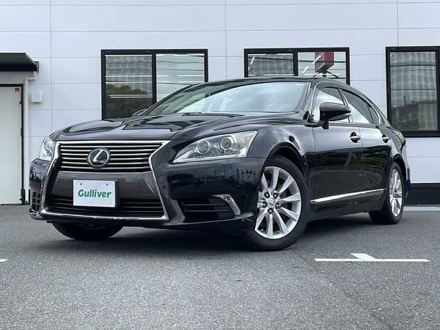 レクサス ＬＳ 460 バージョンC 山口県 2013(平25)年 9.7万km スターライトブラックガラスフレーク 純正ナビ/フルセグテレビ/Bluetooth/バックカメラ/クルーズコントロール/ブラインドスポットモニター/パワーシート/エアシート/シートヒーター/コーナーセンサー/ハンドルヒーター/ETC/純正フロアマット/純正18インチAW
